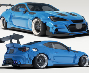 Subaru BRZ Ts Wide body Kit