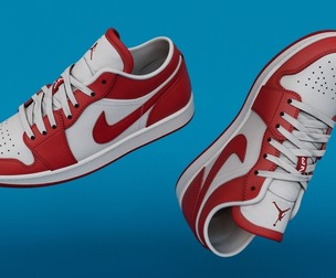 Shoes GymRedWhite Jodan Low Low-poly
