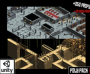 Poly Pack: Dungeons & Caves