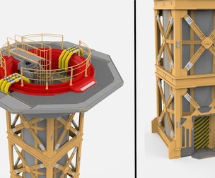 Sci-Fi elevator 1