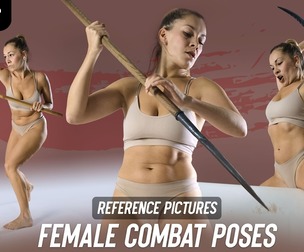 540 Female Combat Reference Pictures
