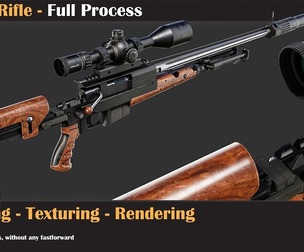 Sniper Rifle - Tutorial Full Process