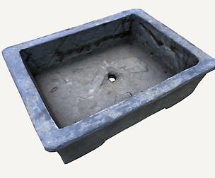 Cement Bonsai Pot