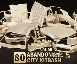 80 Abandon City Kitbash
