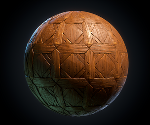 Wood Floor Stylized - VOL 04 - substance designer