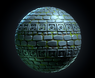 temple wall - VOL 01 - Stylized