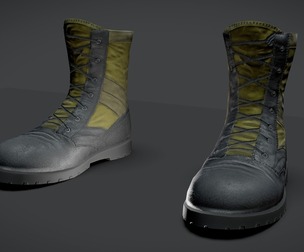 M-1966 US Military Jungle Boots