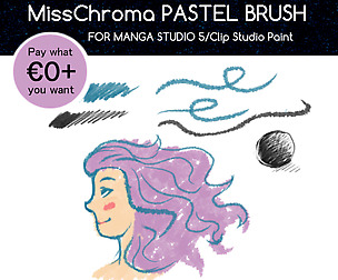 PASTEL BRUSH for Manga Studio 5