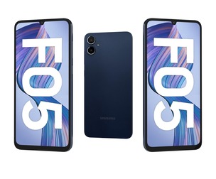 Samsung Galaxy F05 Blue