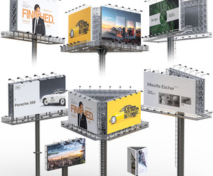 Street & Road Bilboard Set 02