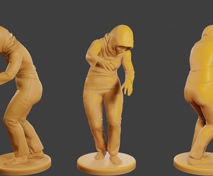 Conflict Scene Figurine Print ESFP1 001