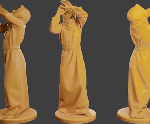 Conflict Scene Figurine Print ESFP1 002