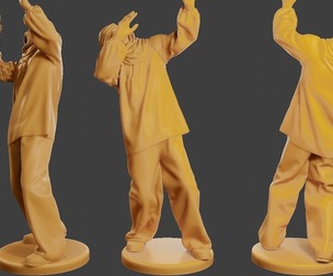 Conflict Scene Figurine Print ESFP1 005
