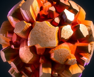 Crystal material -Aragonite- VOL 19 - Maps Sbsar