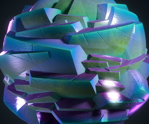 Crystal material VOL 21 - Maps - Sbsar