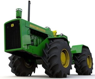 John Deere 8020 4WD Tractor 1960