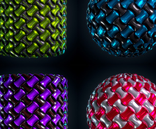 Hard Surface material - VOL 03 - Maps - SBsar -sci-fi Pattern