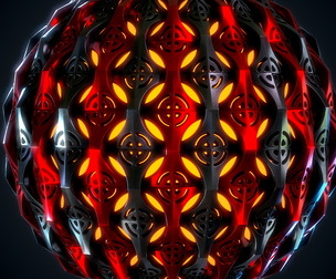 Hard Surface material - VOL 04 - Maps - SBsar (sci-fi Pattern)