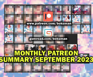 Patreon Summary  SEPTEMBER 2023