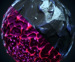 Crystal material - VOL 29 - Maps - Sbsar