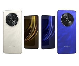 Realme P1 Speed Brushed Blue And Textured Titanium
