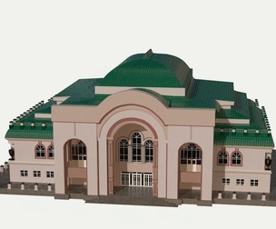 Theater building