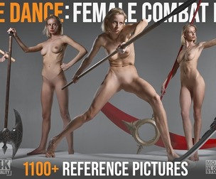 1100+ Blade Dance: Female Combat Poses