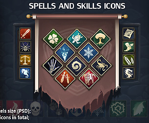 Spells and Skills Icons