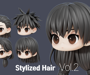 Stylized Hair vol.2