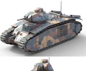 Char B1 French Heavy Tank