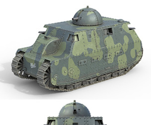 Fiat 2000 italian heavy tank