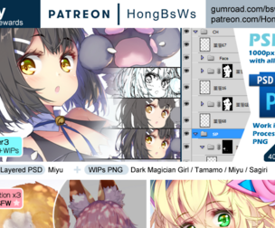 July 2019 illustration pack [Tier3/PSD]