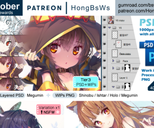 October 2019 illustration pack [Tier3/PSD]