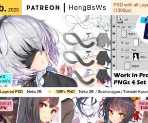 February 2020 illustration pack [Tier3/PSD]