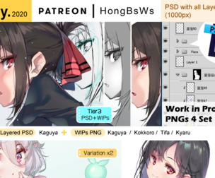 May 2020 illustration pack [Tier3/PSD]