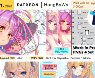 June 2020 illustration pack [Tier3/PSD]