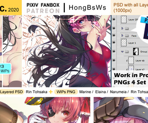 December 2020 illustration pack [Tier3/PSD]