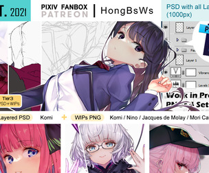 October 2021 illustration pack [Tier3/PSD]