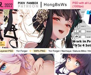 April 2022 illustration pack [Tier3/PSD]