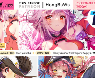 May 2022 illustration pack [Tier3/PSD]