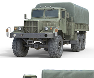 Kraz 255 Ukrainian Truck