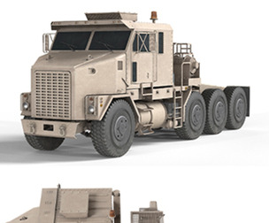 Oshkosh M1070 Army Tank Transporter