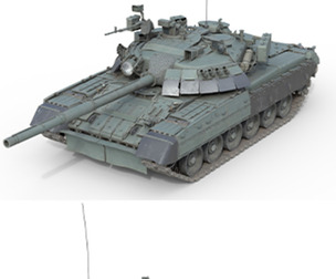 T 80U Main Battle Tank