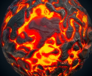 Lava (Stylized & Real) - VOL 03 - Maps - Sbsar