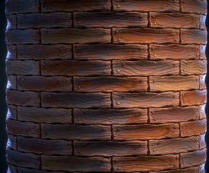 Wood Floor Stylized - VOL 03 - SBsar - Maps