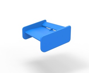 Wing of Supermodified race car V2 Scale 1:25