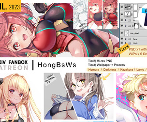 July 2023 illustration pack [Tier3/PSD]