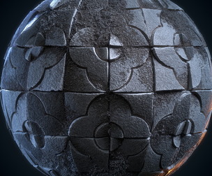 Stone Floor Material - VOL 15 - Maps - SBsar
