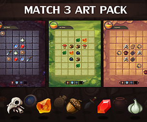 Match-3 Art Pack
