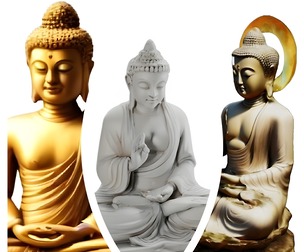 Meditative Buddha Statue Collection